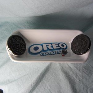 oreo cookie tray ceramic vintage 31995 (w1259)